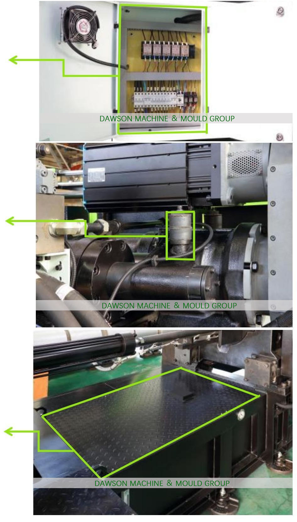 160 mm Hole Diameter PET Preform Injection Molding Machine for High Speed Energy Saving PET Processing