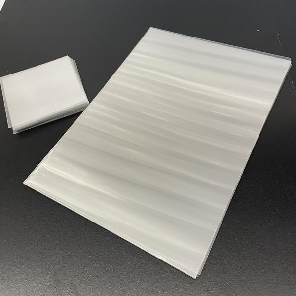 Quality 0.6mm 75 LPI lenticular sheet 101.6*101.6mm size 10 pieces/bag lenticular lens sheet for sale