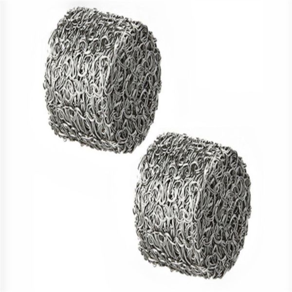 Durable Compressed Knitted Wire Mesh 10mm Thickness For Industrial Needs