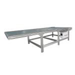 270 KG Weight CNC Router Machine Conveyor Platform with Wood Auto Loading Roller
