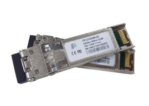 China 10Gbps SFP+ ZR 80KM LC Optical Transceiver Module , Fiber Ethernet Switch Channel on sale