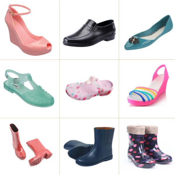 Automatic Rotary One Color Sandal Making Machine For Plastic Jelly Shoes
