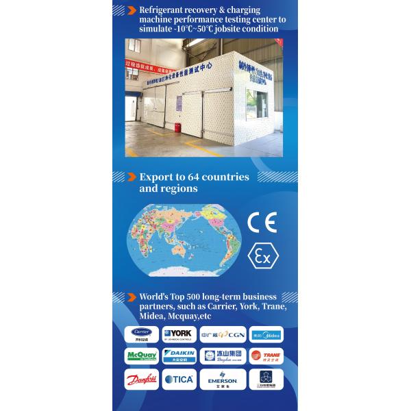 Industrial Refrigerant Recovery Station for Split Air Conditioner / Fridge