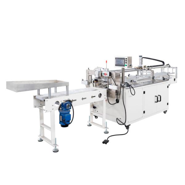 Quality PLC Liquid Crystal Texting Toilet Paper Packing Machine Controllable Temp for sale