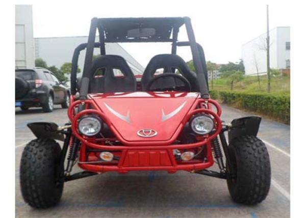 Quality 2 Big Headlights EEC GO KART 150CC , Automatic Dune Buggy With Double Seat for sale