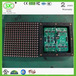 China Pixel pitch 6mm LED display module With 32dots x 16dots Resolution outdoor led display module wholesale