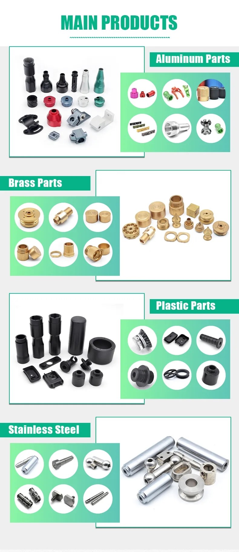 Prototype CNC Machining Precision Parts Anodizing Milling Turning