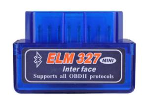 Mini ELM327 V1.5 OBD2 Mini Obd2 Scanner Blue IOS Android System Supported