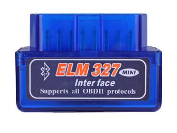 Quality Mini ELM327 V1.5 OBD2 Mini Obd2 Scanner Blue IOS Android System Supported for sale