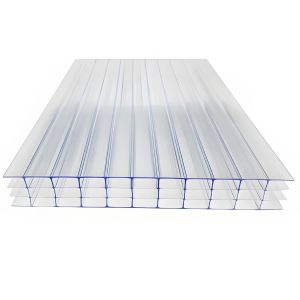 China Four Layer Multiwall Polycarbonate PC Hollow Sheet For Soundproofing wholesale