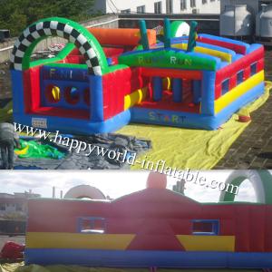 China adrenaline rush obstacle course , inflatable obstacle course , inflatable playground wholesale