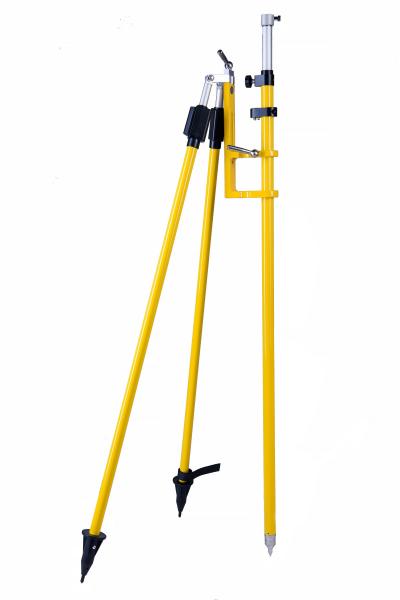Quality Twist Lock Prism Pole Tripod Bipods Total Station Prism Pole for sale