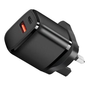 USB A+C PD Fast Charger 30W Foldable Plug Wall Charger 3.0/ PPS Protocol Power Adapter