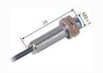 8.2V Metal Small Proximity Switch Explosion Proof 1MM Detection Distance NO NC