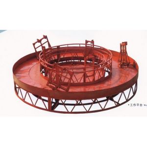 China Rounded Lifting Suspended Access Platform with 1500kg Capacity wholesale