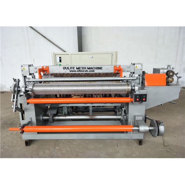 Automatic Wire Mesh Roll Welding Machine Low Noise For Steel Construction