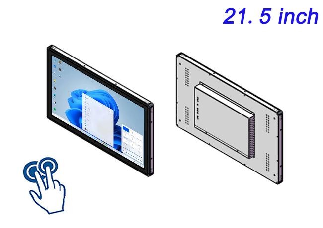 21.5-Inch Windows Touch Embedded Screen for Entertainment Systems, Corporate Training Interfaces, Hospitality Solutions, and Industrial Dashboards