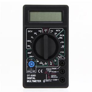 China Mini Digital Multimeter with Buzzer Voltage Ampere Meter Test Probe DC AC LCD wholesale