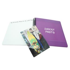 China CMYK Memory Book Spiral Notebook Printing Gloss Lamination FSC wholesale