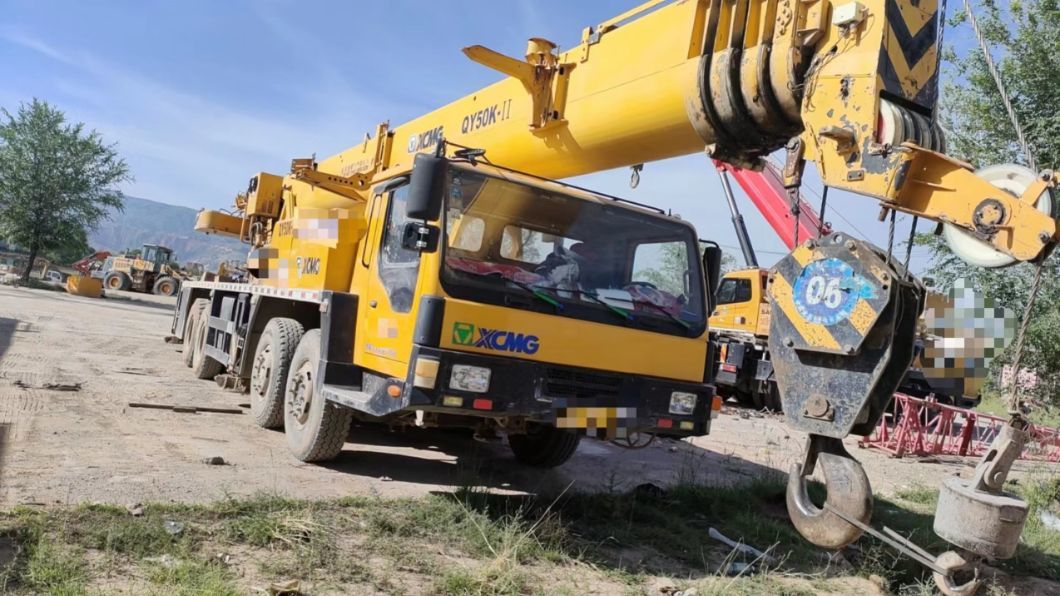 Lifting Equipment 50ton Terrian Mobile Crane Construction Machinery Truck-Mounted Telescopic Crane