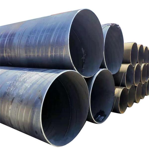 Quality ST37 Astm A53 Seamless Pipe A106B 630mm Oiled Black Painted for sale