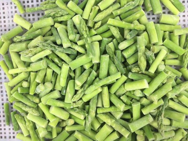 Quality IQF Green Asparagus Spears , Blanched for sale