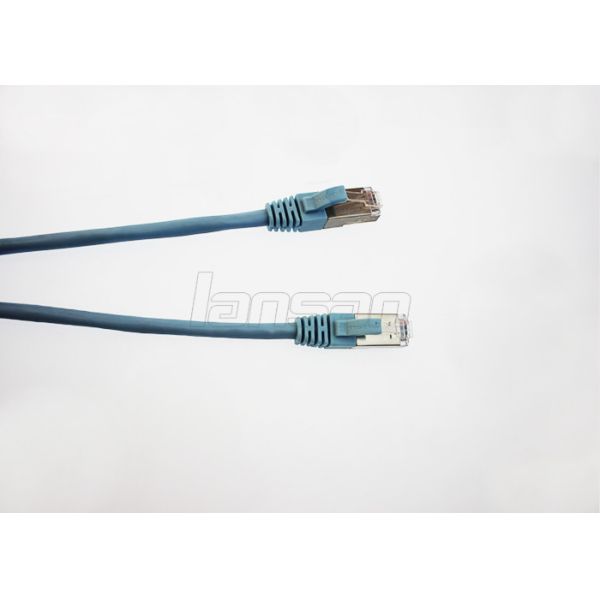 Al Foil Shiled Category 5e Patch Cable Network Customized With 24AWG CCA Conductor