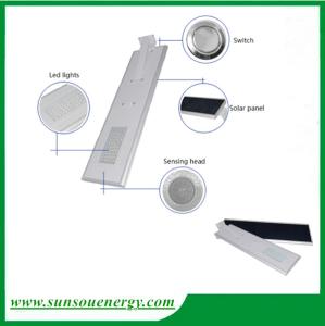 China 30w led solar street light, solar street light with motion sensor integrated solar street light for cheap sale on sale