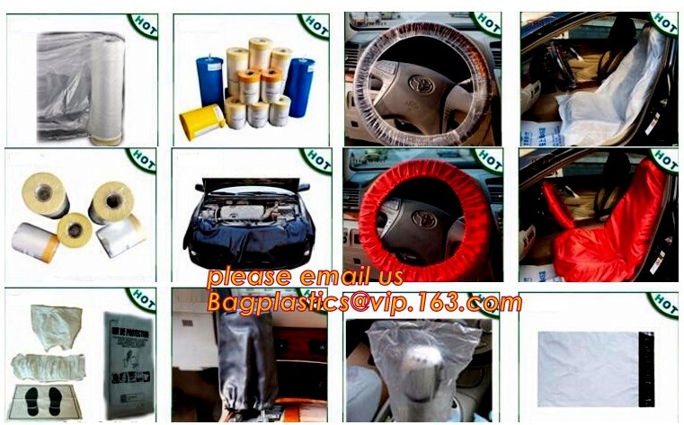 customized plastic car seat cover fit for all seats, Custom Car Seat Cover Package Disposable PE Plastic, limited, ltd,