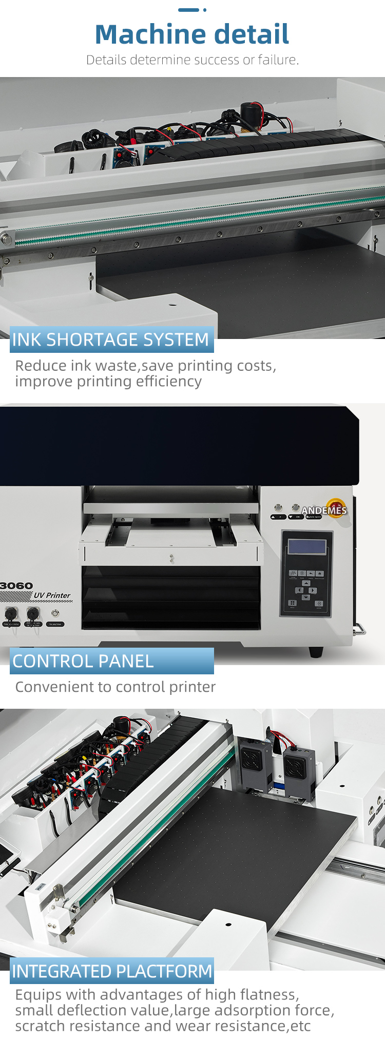 DTF UV Printer Xp600 Roll To Roll Sticker Printing Machine With 400mm Print Dimension