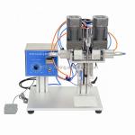 Tabletop Semi Automatic Bottle Capping Machine For Pump Dropper Cap