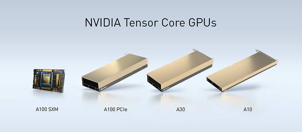AI Data Center Tesla Tensor Core Nvidia GPU Server A100 80GB Video Graphic Card Computing