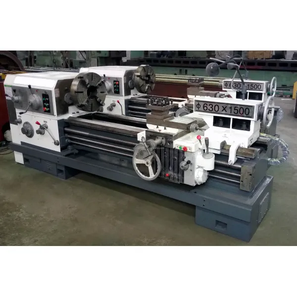 Geared Metal Turning Gap Bed Engine Horizontal Lathe Machine DRO CW6280B