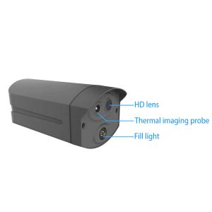 China Binocular Bullet 2MP Thermal Temperature Camera Scanner For Fever Detection wholesale