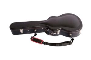 Foam Padding Acoustic Guitar Hard Case , Wooden Hard Case For 12 String Guitar