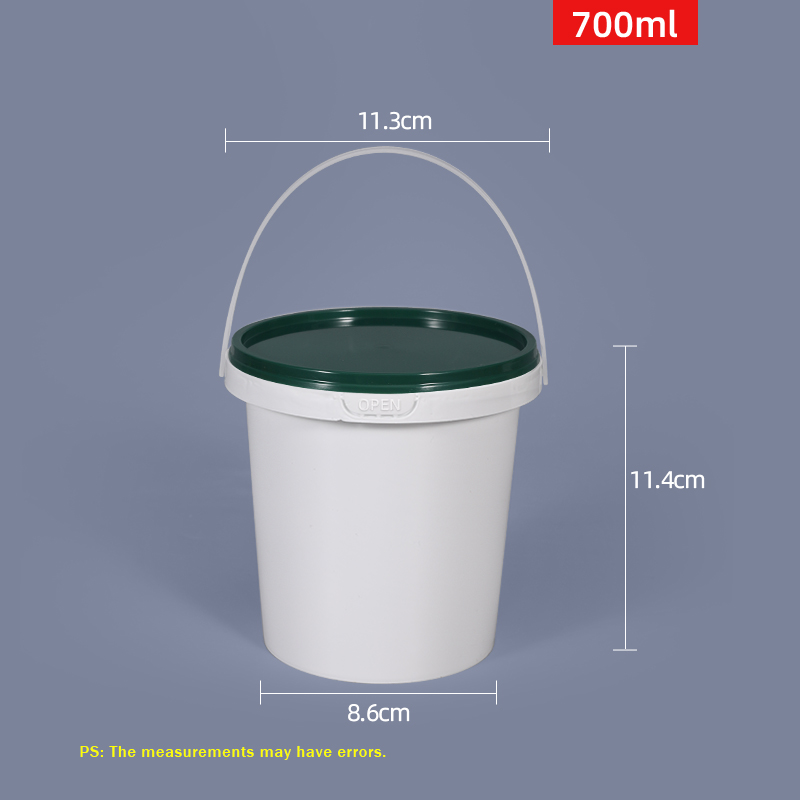 Enjoy Delicious Ice Cream with Our 16oz Butter Spread Box 350ml-700ml Plastic Bucket