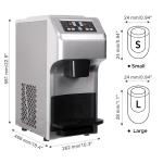 Ice Roller Maker 35KG Automatic Countertop Water Dispensers for Commercial Home