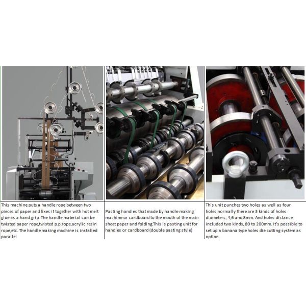 34kw 70bags/Min Bottom Bag Window Box Patching Machine