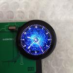 1.3 Inch Round AMOLED Display Module With Touch Panel, 360X360 Resolution QSPI