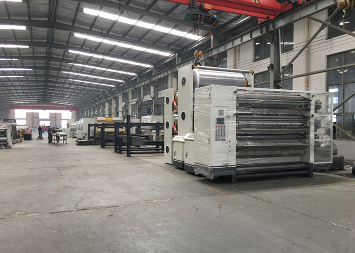 Economical Type Corrugated Cardboard Machine / Packaging Production Line