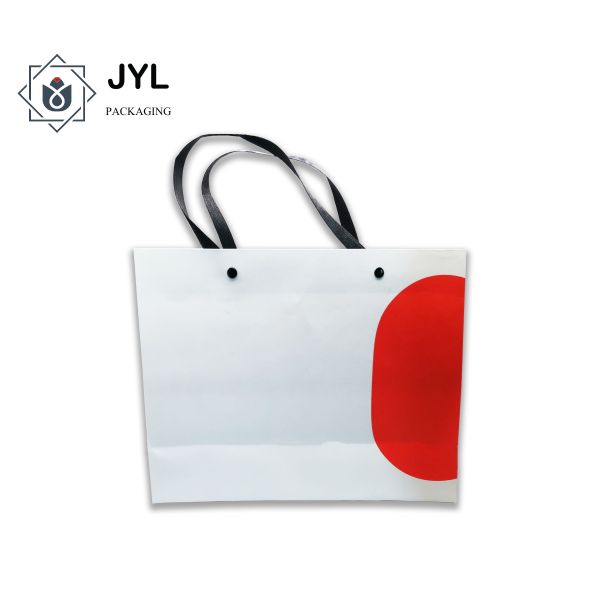 Ultralight Multipurpose White Cardboard Bag , Antibacterial Paper Bag For Perfume