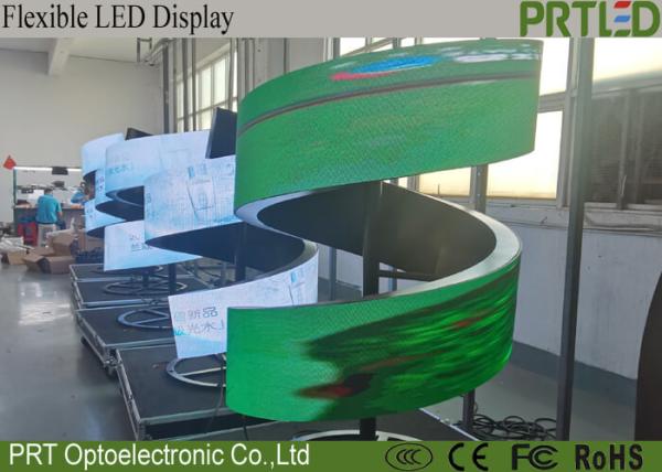 Quality Indoor SMD Full Color Flexible LED Screen Soft LED Display Module P2, P2.5,P4 for sale