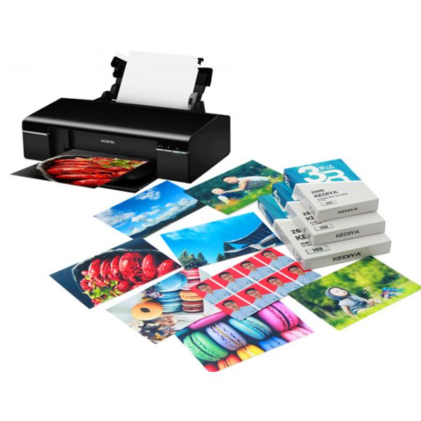 Waterproof 260gsm Pigment Ink Glossy RC Photo Paper