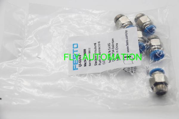 Quality Festo Push In Fitting QS-G1/4-8 186099 GTIN4052568014605 for sale