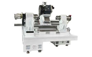 High Precision Lathe For Long Shaft Parts With Hard Track 500mm Machining Length
