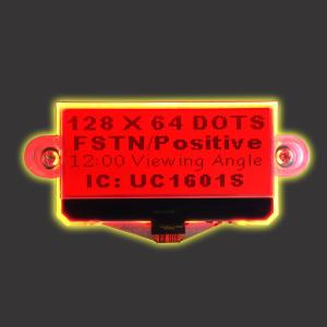 China Character Transflective 128x64 Graphic LCD Module Display Fstn Positive COG Type wholesale