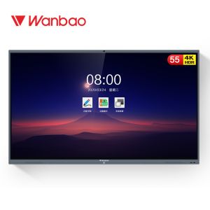 3840*2160 Education Digital Interactive Whiteboard 85inch For Classroom