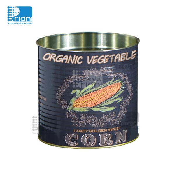 Quality 3pc Tinplate Food Tin Cans 12oz Round Stainless Steel Tin Cans for sale