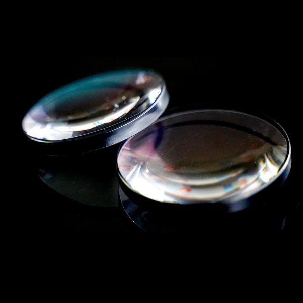 Quality Quartz 100mm Optical Glass Lens , BK7 Convex Spherical Lens for sale