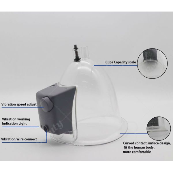 Portable Vacuum Breast Enlargement Machine For Body Shaping Vacuum Butt Enhancement Equipment